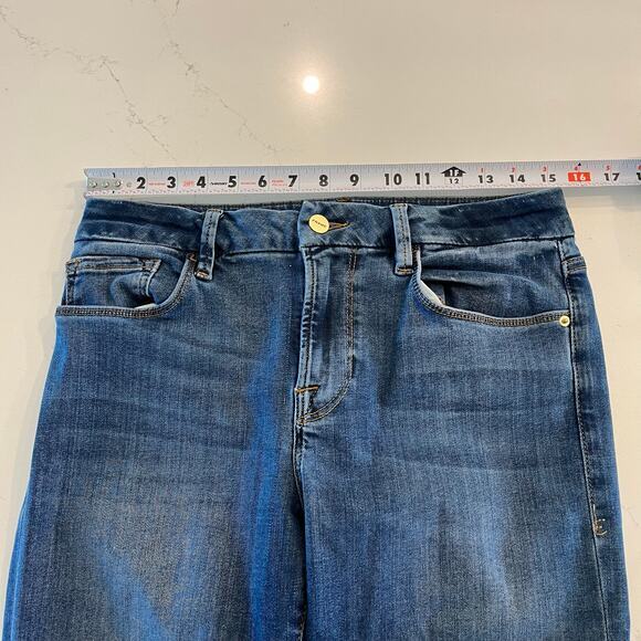FRAME Denim Le Crop Mini Boot Cut Jeans in Poe‎ Size 29 - Picture 8 of 11